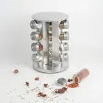 Rotating Spice Bottle Seasoning Rack Multi layer Seasoning Jar Storage Kitchen – Square