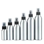 10pcs Travel Size Refillable Aluminum Spray Bottles Toner Cleaning Solution Mist – 10pcs-200ml