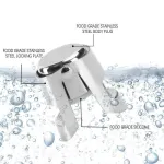 3X Stainless Steel Sparkling Wine Stopper Champagne Stopper Bubble Fizzy Bottles