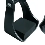 2pcs Plastic Stirrups Adjustable Horse Riding Equestrian Training Stable Riding