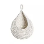 Cotton Rope Woven Storage Basket Wall Mount Fruit Vegetable Organizer Container – Max