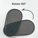 1PC Car Side Window Sun Visor Adjustable Foldable Sun Protection Heat Shield