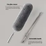9pcs Dusters for Cleaning High Ceiling Fan Microfiber Duster with Extension