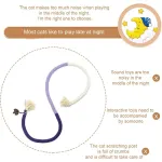 Cat Biting Rope Toy Teeth Grinding Teasing Stick Interactive Play Toy For Cats