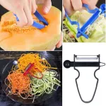 3PCS Multi-Function Vegetable Peelers Set Slicer and Julienne Tools