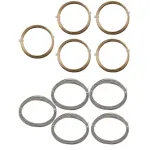5 Rolls Automotive Glass Removal Tools Steel Wire Rope Disassembling Kit – Silver