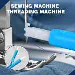 3x Automatic Needle Threader -Insertion Handle Tools Sewing Machine – White