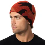 Camo Beanie Hat Winter Ski Army Military Hunting Warm – Orange Camouflage