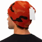 Camo Beanie Hat Winter Ski Army Military Hunting Warm – Orange Camouflage