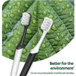 6x Colgate Toothbrush 100% Recycled Food Grade Plastic Handle Soft Bristles