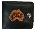 Souvenir Wallet Australia Classic AUS Oz in Black