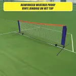 6 Meters Portable Foldable Mini Tennis Net & Post Set