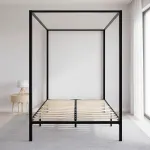 4 Four Poster Queen Bed Frame