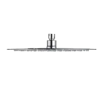 300mm Shower Head Round 304SS Chrome Showerhead