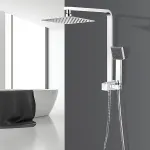 2-in-1 Massage Hand Shower & Head Tap Bathroom Mixer