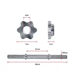 35KG Dumbbell Adjustable Weight Set