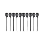 10 Pack Solar Torch Lights 96 LED Flickering Lighting Dancing Flame Garden Lamp