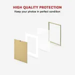 Photo Frames Collage Black A3 Picture Frame Wall Set Home Decor 3PCS