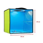 12” LED Light Room Photo Studio Photography Lighting Tent Kit Backdrop Cube Box
