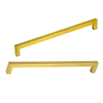 15x Brushed Brass Drawer Pulls Kitchen Cabinet Handles – Gold Finish 256mm