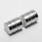 120cm Wall-to-Wall Frameless Shower Screen F-Brackets with SS Hinges & Round Knob Handle – Nickel