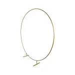250cm Round Balloon Arch Frame Stand Gold