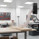 5m Dust Extraction Hose 100mm – Flexible PU Ducting for Workshops
