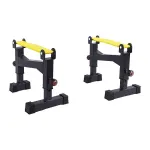 2x Deadlift Sling Racks Barbell Jack Squat Wedge