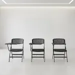 3pc Folding Lecture Chair with Table Top Training
