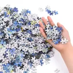 (2 PCS) 1000-Piece Star Train Jigsaw Puzzle – High Difficulty Stress-Relief  Toy