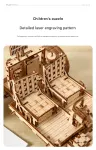 3D Wooden Puzzle Lunar Rover Model Kit – DIY Space Exploration Vehicle