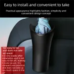 2 pcs Car interior essentials set-Grey Car Air Vent Aroma Diffuser &Black  Hanging Storage Bin- hanging storage container that is convenient to use and Compact