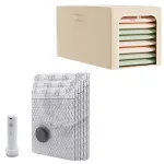 49L Large-Capacity Fabric Storage Bin & 6-Piece Vacuum Compression Bag Set — Reusable Compression Storage Combo Kit