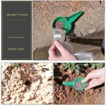 5-pack Adjustable Manual Seed Planter – Precision Vegetable Seeder Tool with Multi-Size Dial – Handheld Herb and Radish Sowing Device for Accurate Spacing and Waste Reduction