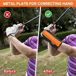 Orange Golf Wrist Training Brace – Professional Swing Corrector Support for Beginners & Practice