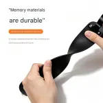 Universal Bicycle Rain Protection Kit – Rollable Black TPE Mudguards & Black Waterproof Handlebar Cover Set for Mountain and Commuter Bikes