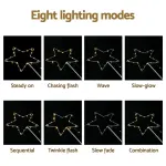 Jingle Jollys 4 PCS Christmas Lights Path Ground Light Garden Decorations 144 LED