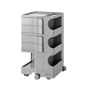 Artiss Storage Trolley Bedside Table 5 Tier Cart Boby Replica Grey