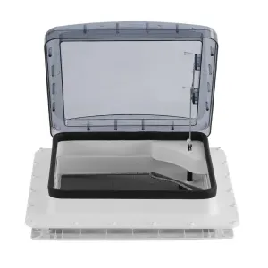 Weisshorn Caravan Roof Vent Air Exhaust Hatch RV Motorhome Camper White