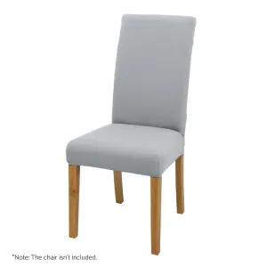 Artiss Dining Chair Covers 6x Slipcovers Spandex Stretch Banquet Wedding – Grey