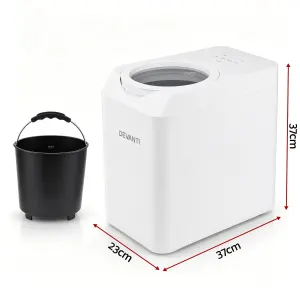 Devanti 4.5L Electric Composter Smart Compost Bin Kitchen Food Waste Recycler