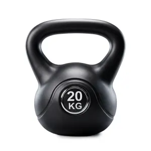 Everfit 20kg Kettlebell Weights Strength Training with Anti-slip Carry Handle & Stable Base Gym Home