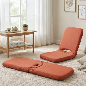 Artiss Floor Chair 5 Position Adjustable Lazy Sofa for Living Room Bedroom