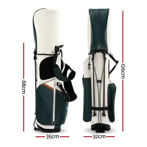 Everfit Golf Stand Bag Lightweight Carry Bag Dual Strap Club Divider