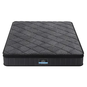Giselle Bedding Double Mattress 25cm Pocket Spring Latex Euro Top Medium Firm Bed