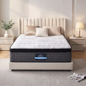 Giselle Bedding 34cm Mattress 9 Zone Latex Foam Queen