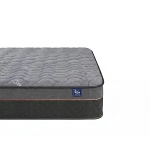 Levitex King Mattress 25 cm Hybrid Pocket Spring with 4cm Egg Crate Foam for Deep Sleep Bamboo Charcoal Fabric