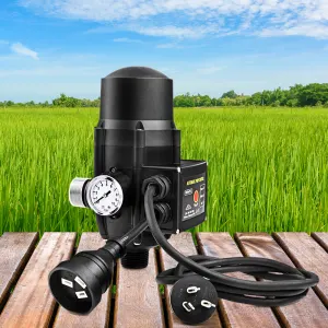 Giantz Water Pressure Pump Controller Auto Switch Control Electric Electronic – Black