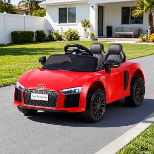 Ride On Car Licensed Audi R8 12V Electric Car for Kids Battery