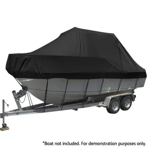 Seamanship Boat Cover 19-21ft Trailerable Jumbo Marine Grade Heavy Duty